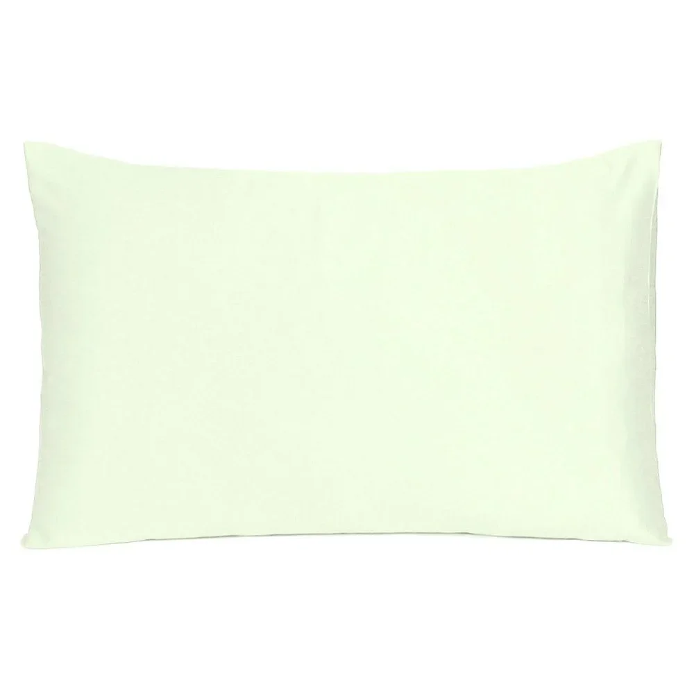 Oussum Standard Home Decorative Silky Comfortable Satin Pillow Cover Set of 2